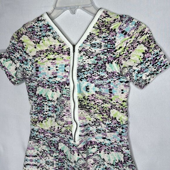 Talulah Sky Full Of Stars Short Sleeve Bodycon Dress. Size Medium. - Picture 3 of 10